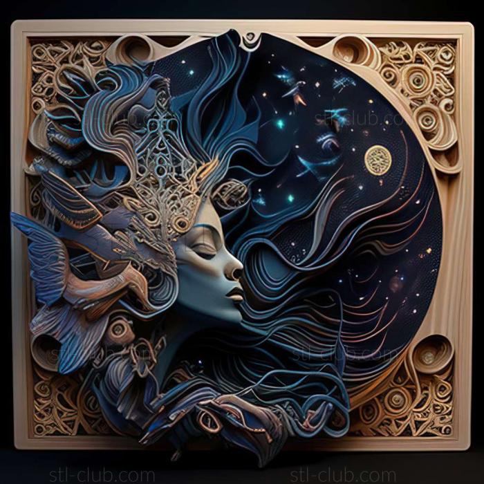 cosmic energy by Kelly McKernan